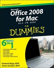 Office 2008 for Mac All-in-One For Dummies Geetesh Bajaj