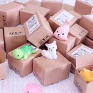 Miniature Animal Resin Toy Blind Box Miniature Scene Display Model 3D Animal PVC Material Home Decor