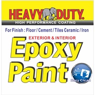 TILES FLOOR &amp; WALL EPOXY PAINT ( HEAVY DUTY BRAND )  EPOXY WATERPROOF FLOOR / CAT LANTAI CEMINT &amp; MOSIK /