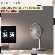 [LUMENA] FAN PRIME 3 Portable Circulator Fan | Wireless Rechargeable Desk Fan | Quiet BLDC Motor | A