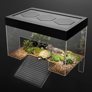 Turtle Basking Platform7.87*5.5*5.5inch Small Land Elevated Topper DecorRed Eared Slider Hanging Hab