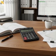 CORDELL 12-digit Calculator, Digital Display Battery-powered Large-screen Display Calculator, Accoun