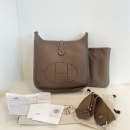 Hermes Evelyne 29 大象灰銀扣