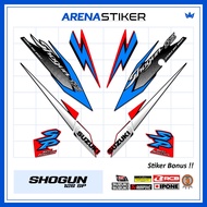 SH13c Sticker SUZUKI Shogun 125 Sp Sticker Striping Lis Shogun 125 Retro Variation Racing LineDesign