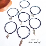 Vintage Beaded Bracelet Vintage Beaded Waterproof Rope Bracelet/