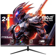 FYHXele 24Inch 180Hz Gaming Monitor 1K FHD Computer Display 1ms Response Time Eye Care Screen LCD Su