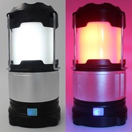 USB 充電或 AA 和 18650 電池供電 LED COB 戶外防水露營帳篷燈帶掛鉤  USB Rechargeable or AA & 18650 Battery Powered LED COB
