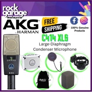 AKG C414 XLS Large-Diaphragm Condenser Microphone - Single/Pair (C414XLS)