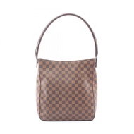 【二手】路易威登LOUIS VUITTON肩背包 Looping GM Damier Ebene 特別訂製 N51144 PVC塗層帆布皮革 Looping GM