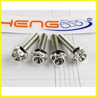 ◄ ☋ ✼ ️ HENG SHOCK BOLT SET AEROX155/GRAB BAR BOLT NMAX (Set of 4pcs)