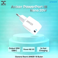 ANKER POWERPORT III NANO MFI 20W KEPALA CHARGER VERSION HIGH