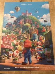 超級瑪利歐兄弟電影 海報 Super Mario bros poster
