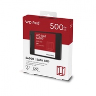 威騰 WD Red 紅標 SA500【500G】NAS SATA SSD 2.5 吋 固態硬碟（WD-SA500-500G）