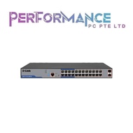 D-Link DGS-F1210-26PS-E  250M 24-Port PoE Switch with 2 SFP Ports (3 YEARS WARRANTY BY BAN LEONG TEC