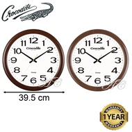CROCODILE Quiet Sweep Round Analogue Wall Clock CW8502 (CW8502DLKS, CW8502JLKS2) [Jam Dinding]