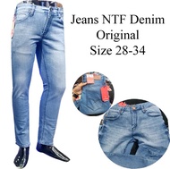 Celana Panjang SKinny NTF Denim Stretch premium / Celana jeans panjang pria pensil distro / Celana p