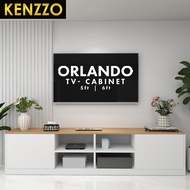 Kenzzo : Orlando Tv Cabinet/Almari Tv/rak tv kayu /Rak TV/Tv Console/Tv Rack/Tv Media Storage Cabine