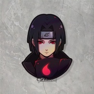HP Uchiha Itachi Hologram sticker size 7x5.4 cm sticker laptophp
