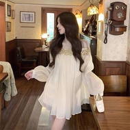 French Style Sexy Sequin Dress - Lightweight Fabric for Spring/Summer 2026