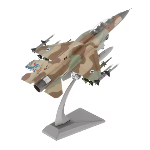 1:72 1:100 Aircraft Plane Model F-16I F16D Fighting Falcon Diecast Metal Plane w/ Stands Playset Air