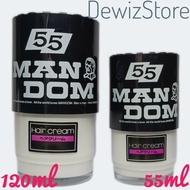 MANDOM HAIR CREAM 55 / MINYAK KRIM RAMBUT MANDOM - 120ML