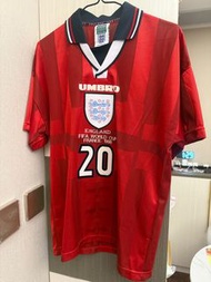 復刻版Umbro 英格蘭 1998 年世界盃 Owen 20 號球衣