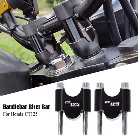 For Honda CT125 CT 125 ct125 Motorcycle Handlebar Riser Bar Mount Handle Clamp 22mm/22.2mm CT125