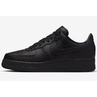N-I-K-E Air Force 1 Low Fresh "Black" DM0211-001 Sports Sneakers