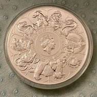 2021年英國女王的野獸銀幣