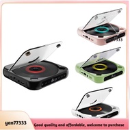 [yan77333.sg]Portable CD Player Bluetooth Speaker,LED Screen, Stereo Player, Wall Mountable CD Music Player with FM Radio