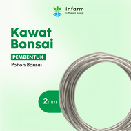 INFARM - Kawat Ikat Bonsai Aluminium 2MM per Meter Mudah Dililitkan