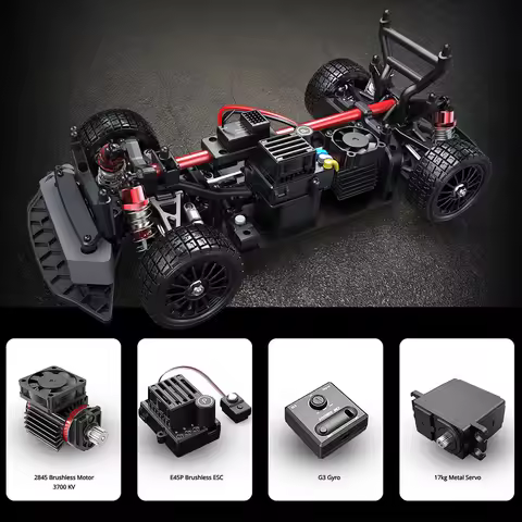 MJX RC Car HYPER GO MJX 14304 1/14 4WD 65km/h RC Offroad 4x4 Brushless 2.4G Remote Control Car High 