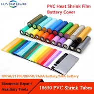 20Pcs Battery Film PVC Heat Shrink Tube Film Precut Shrinkable Sleeve Tubing Protect Pipe Cover Batt