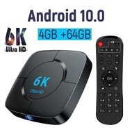 Smart IP TV Box 10 2.4G&amp;5.8G 6K HDR Cinema-Grade Ultra-HD Picture Quality 16G 32G 64G TV Receiver Media Player Best J49