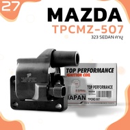 Ignition Coil MAZDA 323 SEDAN Carburetor Model 1-TPCMZ-507-TOP PERFORMANCE JAPAN-Spark Plug