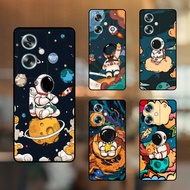Oppo A79 5G Astronaut black border phone case