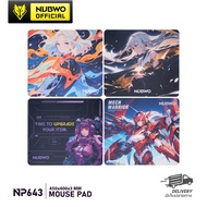 Nubwo Mouse Pad Model NP643 Available In A Variety Of Styles M Size 450 x 400 Thickness 3 Mm.with An