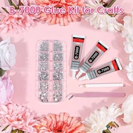 B-7000 Super Glue Transparent Rhinestone Crafts DIY Tools and B7000 High Viscosity Glue Are Safe Har