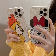 Cube Matte Silicone Soft Case iP iPhone 7 8 Plus X XR XS Max 11 12 13 Pro Max iPhone 7+ 8+ Case bow tie mickey minnie Phone Case