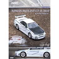 1/64 INNO MODELS INNO64 NISSAN SKYLINE GT-R R34 R-TUNE MINE'S