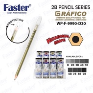 Faster Graphite Pencil B 2B 3B 4B 5B 6B 7B 8B 9B 3pcs/pack