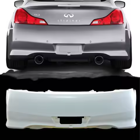 NickFor INFINITI G37 COUPE IPL TYPE REAR BUMPER Car Bumper for G37 VQ37 Body Kit