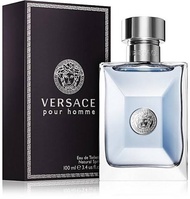 น้ำหอม Versace pour homme edt 100ml. กล่องซีล ของแท้ 100% รับประกัน