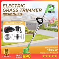 MESIN DEXCOM Garden Grass Cutter with 21V Battery - HA-1821 Original 99 Square