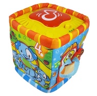 Rocking Music Cube Nursery Rhymes Light and Sound Toy Safe Non Toxic กล่องดนตรีมีไฟและโยกไปมาสำหรับเ