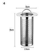 YIXIO ป้องกันการอุดตัน ตาข่ายกรองท่อระบายน้ำ พร้อมที่จับ ป้องกันแมลงรบกวน ที่ปิดผมอาหาร มีประโยชน์แล