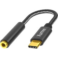 Penyesuai Headphone USB C ke 3.5mm - Kabel Dongle DAC Hi-Res USB Type C ke AUX Audio Jack Serasi den