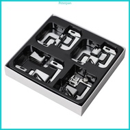 RPAN 7Pcs Adjustable Wide Rolled Hem Presser Foot 7 Size Sewing Machine Hemmer Foot