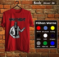 Kaos Band Minor Threat - Kaos distro band Metal Minor Threat -06