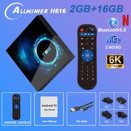 Janmifly T95 Allwinner H616 Smart Tv Box Android 10 ATV Box 6K HD Dual Wifi 2.4G/5G Bluetooth 5.0 Se